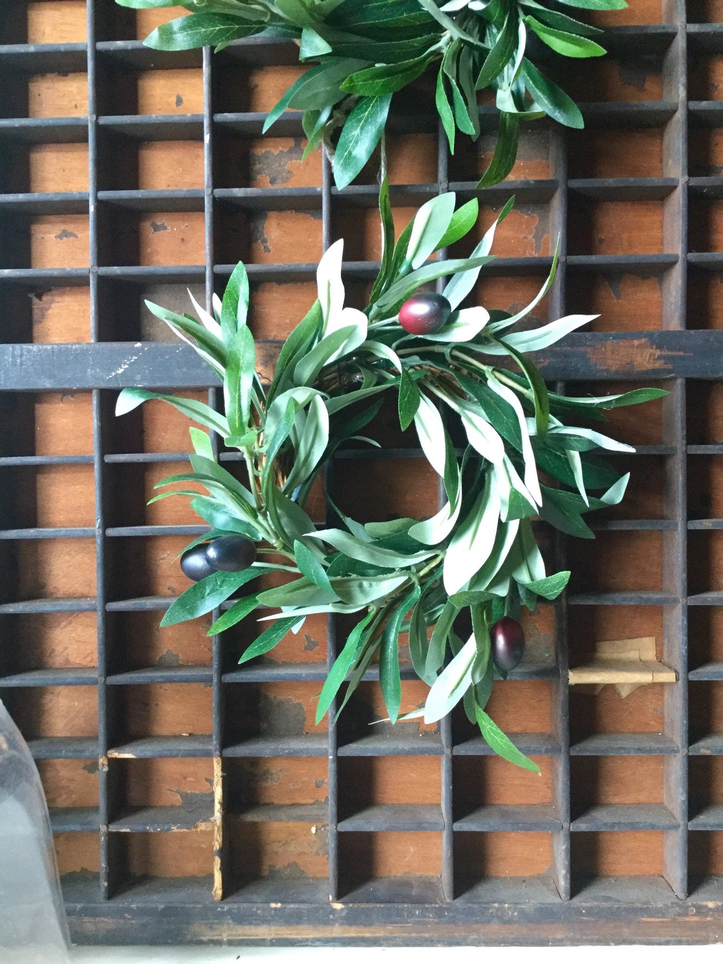 Olive Leaf Wreath, Olive Branch Wreath, Olive Home Decor, Olive Wedding Wreath, Faux Olive Wreath