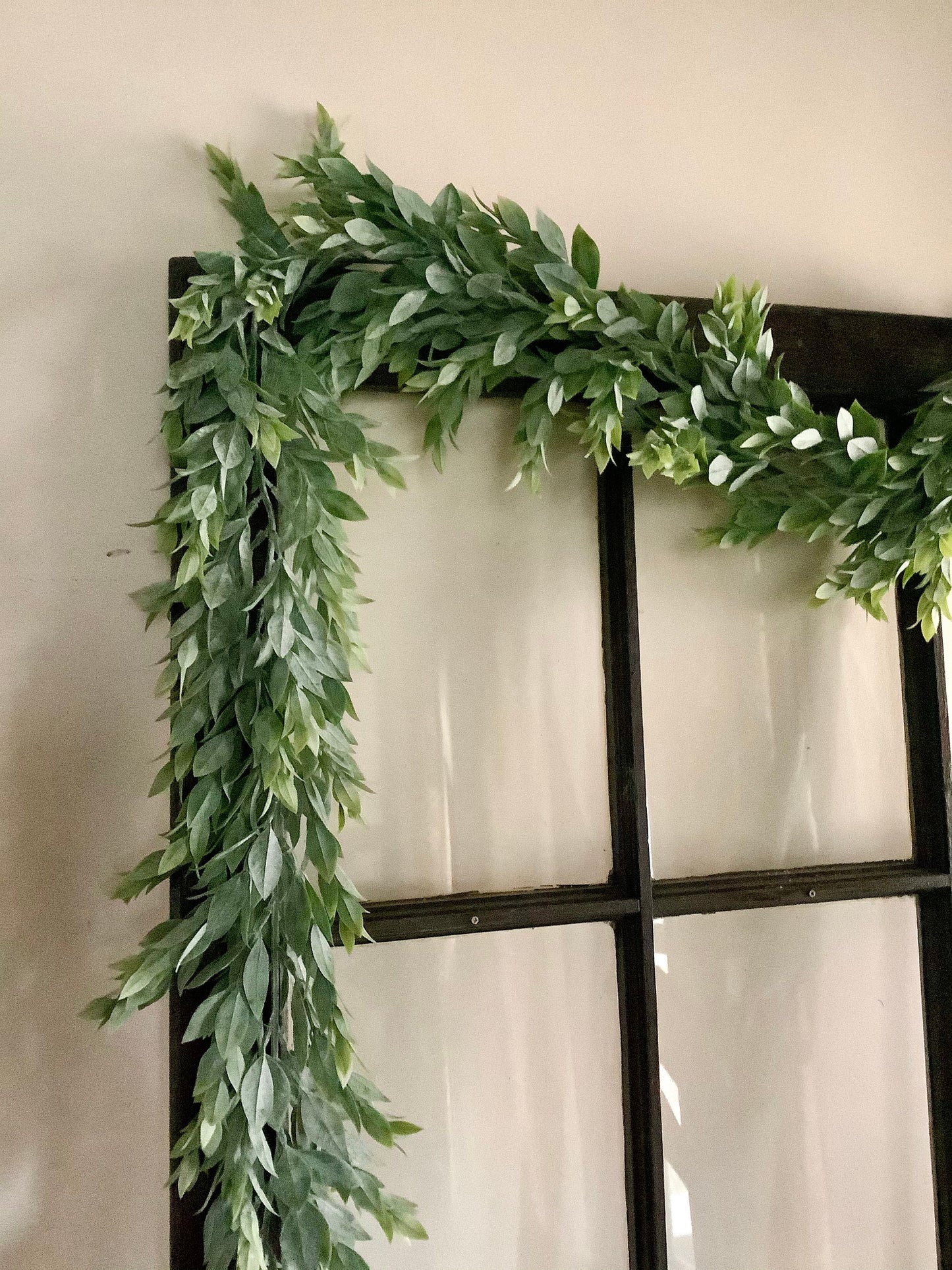 Spring Garland, Summer Garland, Garland for Mantle, Kitchen Cabinet Accent, Fireplace Decor, Wedding Decorations