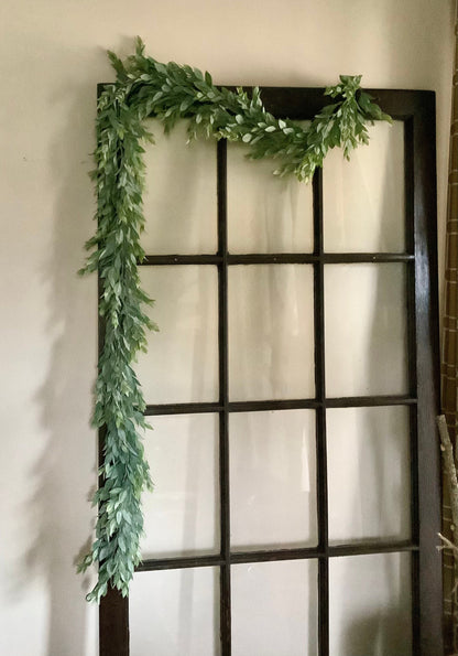 Spring Garland, Summer Garland, Garland for Mantle, Kitchen Cabinet Accent, Fireplace Decor, Wedding Decorations