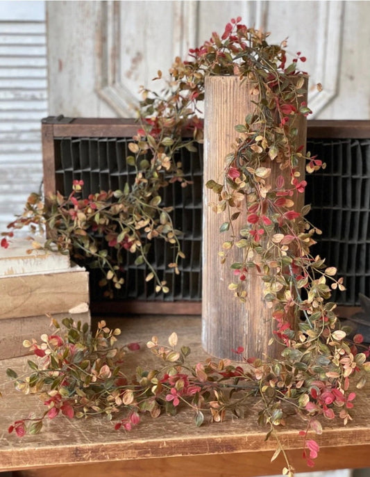 Fall Bog Garland, Fall Vine Garland, Fall Garland | Fall Wedding Garland | Fall Mantle Garland