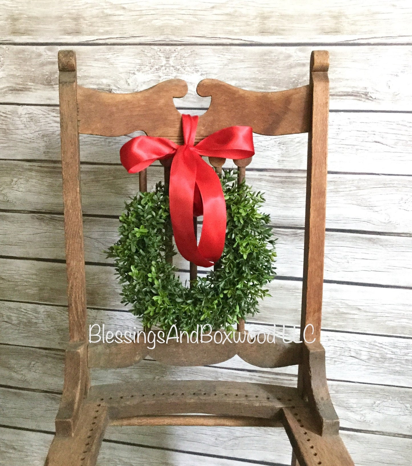Christmas Boxwood Window Wreath, Christmas Boxwood Wreath, Christmas Window Wreath, Christmas Boxwood Wreath