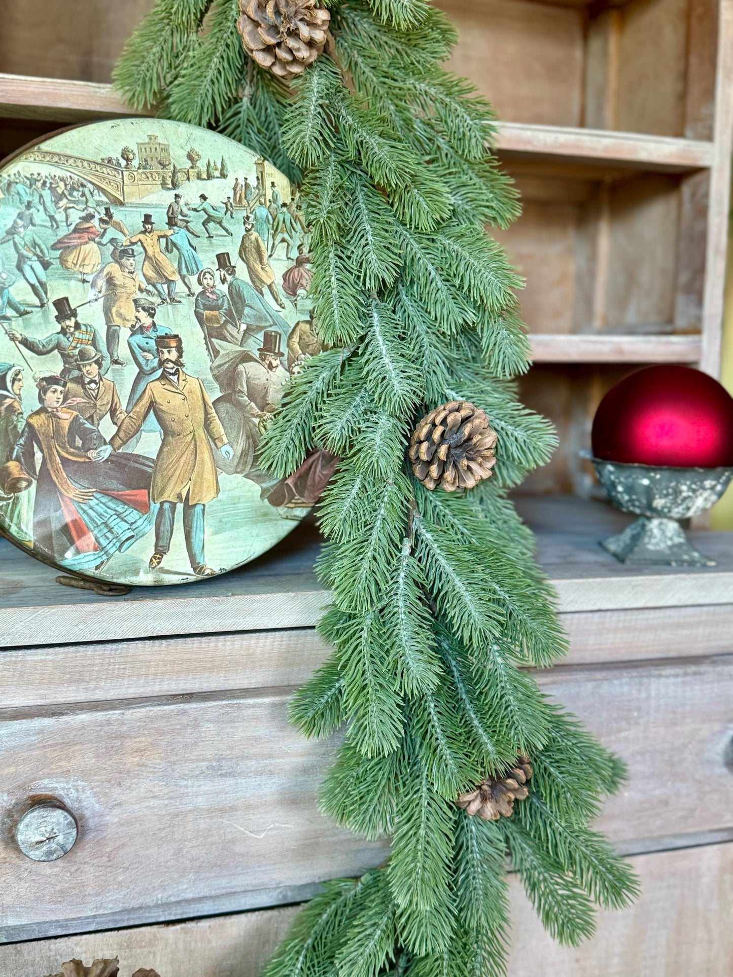 Handmade Christmas Pine Garland, Spruce Garland, Fireplace Garland, Garland for Mantle, Pine Garland, Christmas Mantle Garland