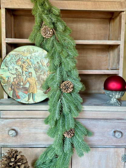 Handmade Christmas Pine Garland, Spruce Garland, Fireplace Garland, Garland for Mantle, Pine Garland, Christmas Mantle Garland