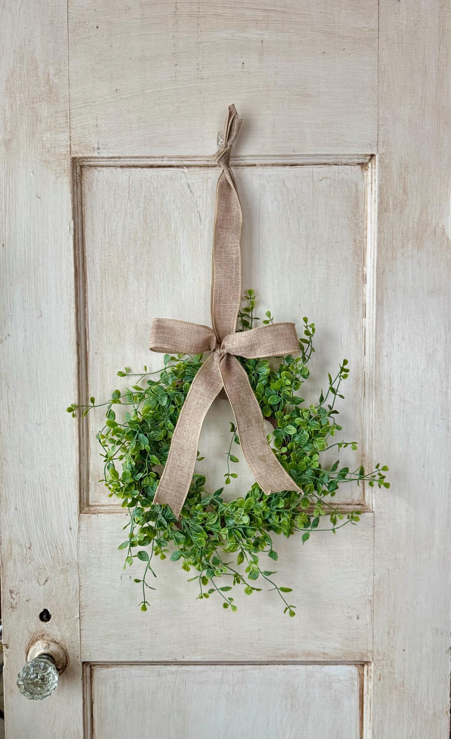 Greenery Vine Wreath, Kitchen Cabinet Wreath, Mother's Day Wreath, Easter Decor, Nursing Home Decor, Greenery Wreath, Spring Wreath