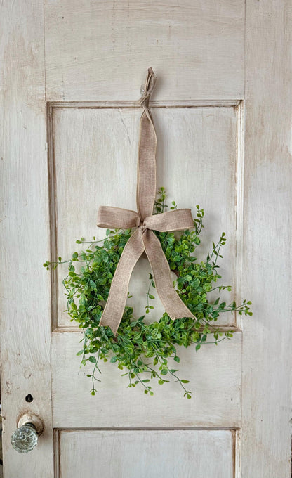 Greenery Vine Wreath, Kitchen Cabinet Wreath, Mother's Day Wreath, Easter Decor, Nursing Home Decor, Greenery Wreath, Spring Wreath