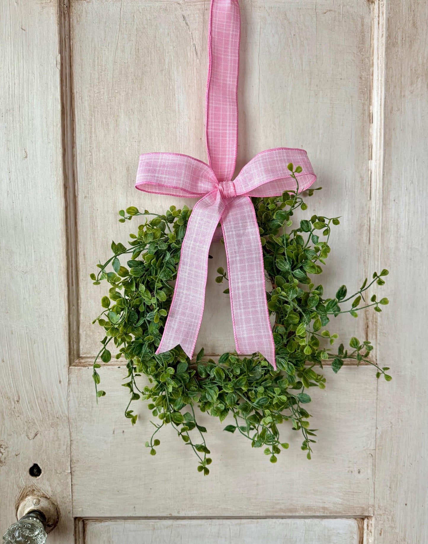 Greenery Vine Wreath, Kitchen Cabinet Wreath, Mother's Day Wreath, Easter Decor, Nursing Home Decor, Greenery Wreath, Spring Wreath