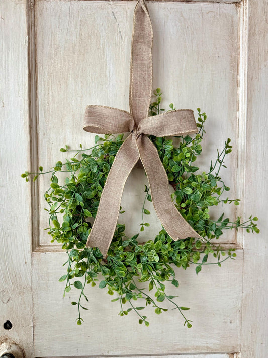 Greenery Vine Wreath, Kitchen Cabinet Wreath, Mother's Day Wreath, Easter Decor, Nursing Home Decor, Greenery Wreath, Spring Wreath