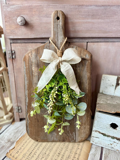 NEW 2025! Greenery Swag Wreath, Spring Swag, Eucalyptus Berry Door Swag, Fern Wreath, Mothers Day Swag, Wildflower Decor
