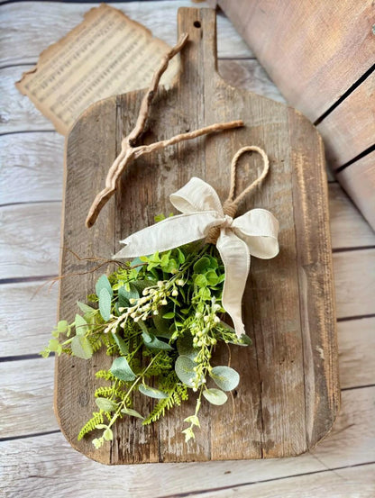 NEW 2025! Greenery Swag Wreath, Spring Swag, Eucalyptus Berry Door Swag, Fern Wreath, Mothers Day Swag, Wildflower Decor