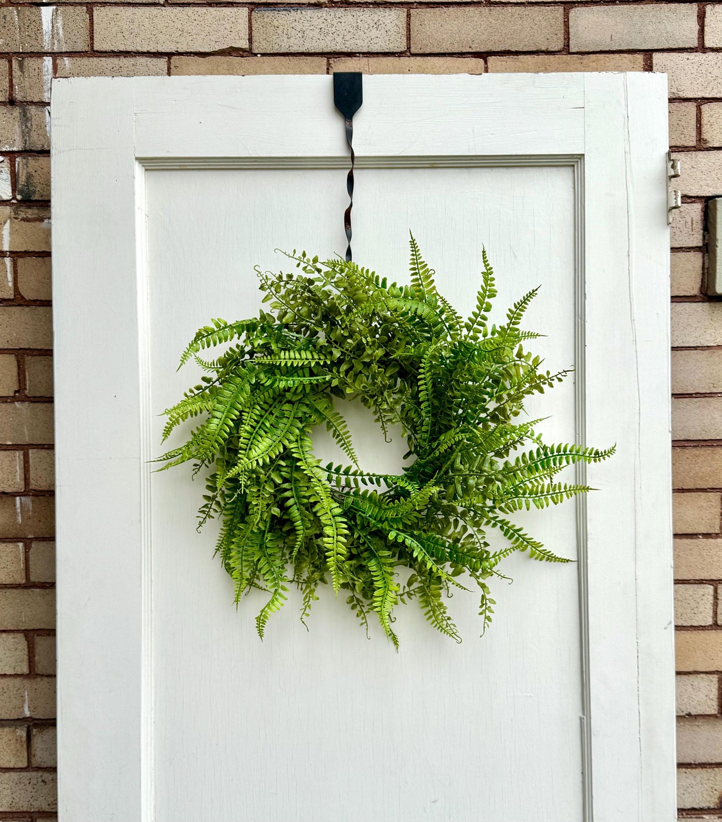 Fern Wreath, Spring Wreath, Summer Wreath, Greenery Summer Wreath, Green Fern Decor, Porch Wreath, Easter Wreath, Mothers Day Gift