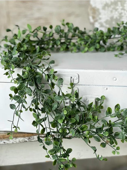 Vine Garland, Summer Garland, Garland for Mantle, Kitchen Cabinet Accent, Fireplace Decor, Wedding Decorations